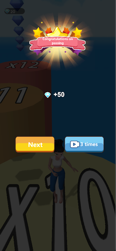 Transformation Skirt Game Screenshot - Level 3