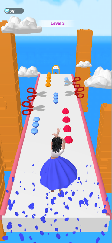 Transformation Skirt Game Screenshot - Dress Collection